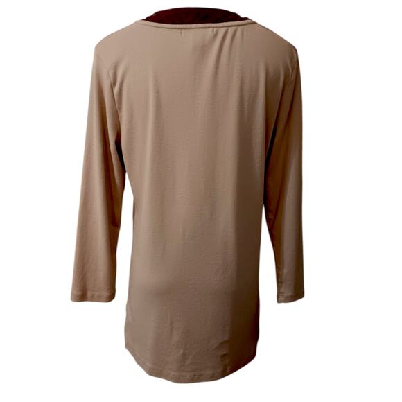 VINTAGE RALPH LAUREN Pullover Tunic Top Shirt LG Retro Preppy Country Western - Picture 3 of 10